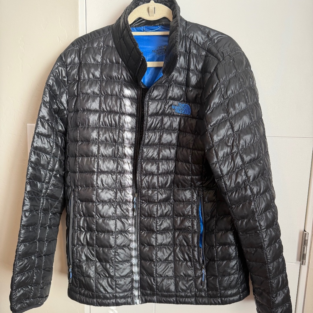 The North Face Black Thermoball Eco Puffer Jacket (Size M)